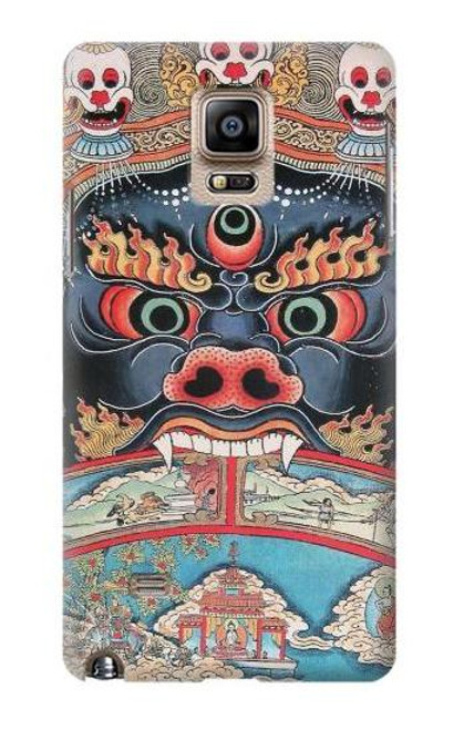 W0572 Tibet Art Hard Case and Leather Flip Case For Samsung Galaxy Note 4