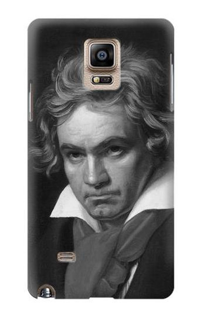 W1930 Beethoven Hard Case and Leather Flip Case For Samsung Galaxy Note 4