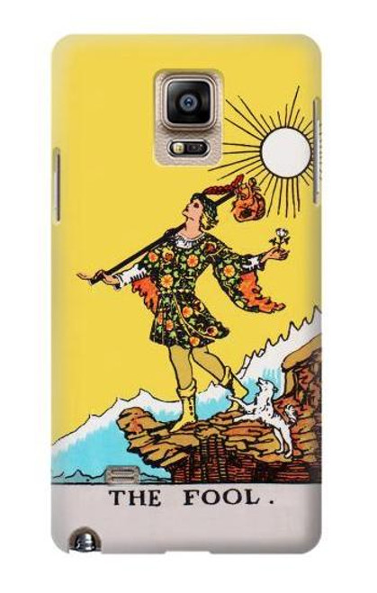 W2810 Tarot Card The Fool Hard Case and Leather Flip Case For Samsung Galaxy Note 4