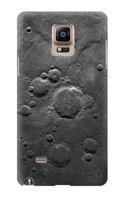 W2946 Moon Surface Hard Case and Leather Flip Case For Samsung Galaxy Note 4