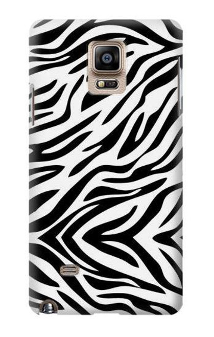 W3056 Zebra Skin Texture Graphic Printed Hard Case and Leather Flip Case For Samsung Galaxy Note 4