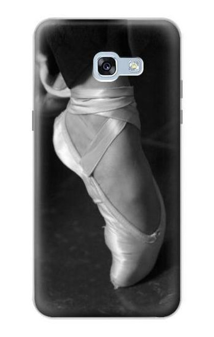 W1593 Ballet Pointe Shoe Hard Case and Leather Flip Case For Samsung Galaxy A5 (2017)