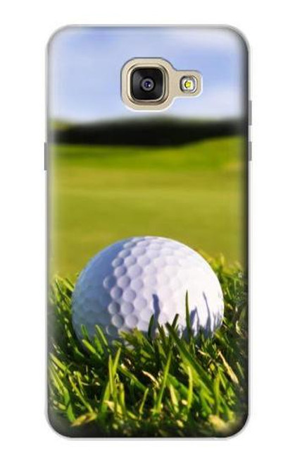 W0068 Golf Hard Case and Leather Flip Case For Samsung Galaxy A5 (2016)
