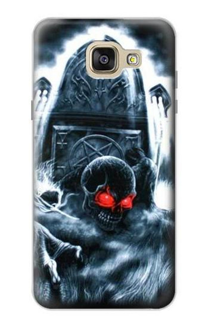 W0297 Zombie Dead Man Hard Case and Leather Flip Case For Samsung Galaxy A5 (2016)