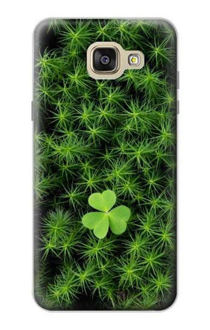 W0358 Clover Lucky Leaf Hard Case and Leather Flip Case For Samsung Galaxy A5 (2016)