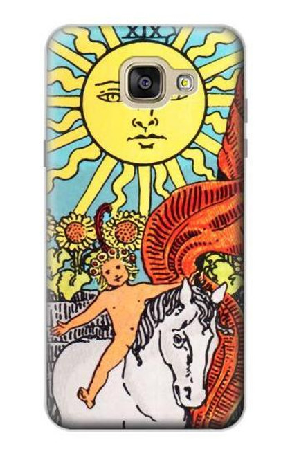 W0565 Tarot Sun Hard Case and Leather Flip Case For Samsung Galaxy A5 (2016)