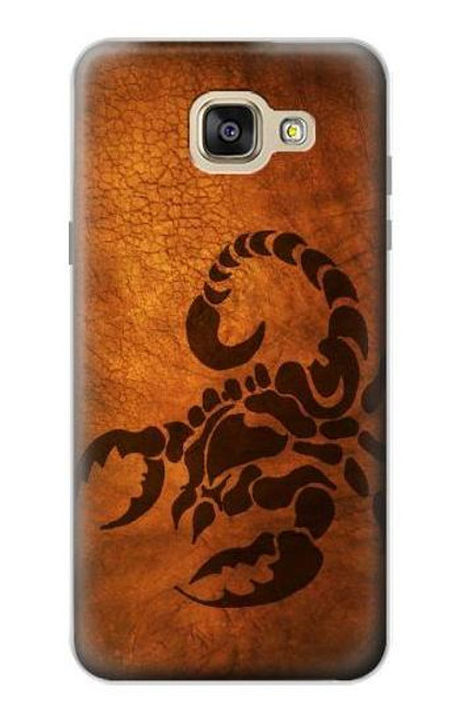 W0683 Scorpion Tattoo Hard Case and Leather Flip Case For Samsung Galaxy A5 (2016)