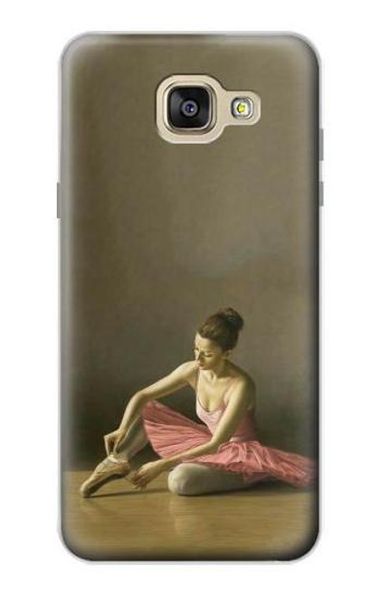 W1241 Ballet Hard Case and Leather Flip Case For Samsung Galaxy A5 (2016)