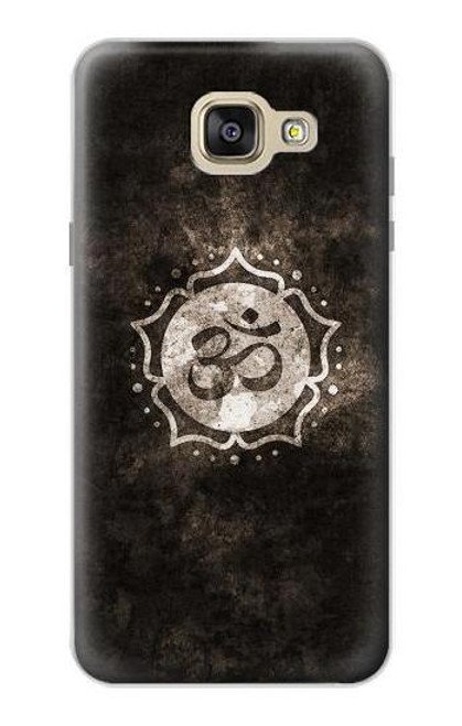 W2902 Yoga Namaste Om Symbol Hard Case and Leather Flip Case For Samsung Galaxy A5 (2016)