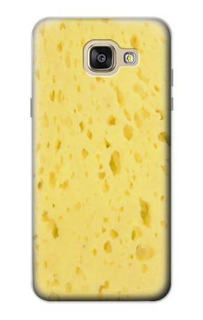 W2913 Cheese Texture Hard Case and Leather Flip Case For Samsung Galaxy A5 (2016)