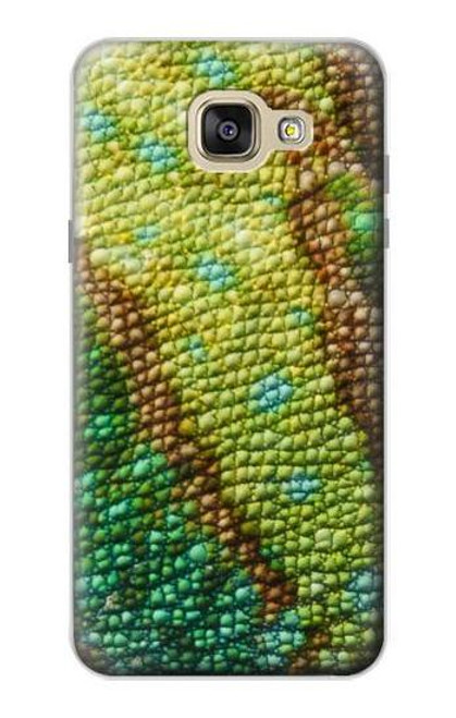 W3057 Lizard Skin Graphic Printed Hard Case and Leather Flip Case For Samsung Galaxy A5 (2016)