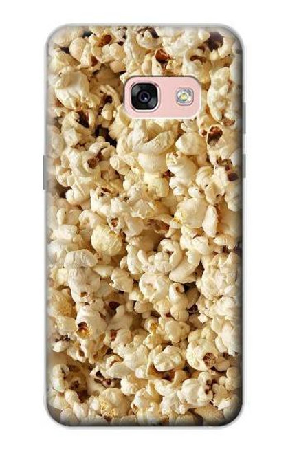 W0625 Popcorn Hard Case and Leather Flip Case For Samsung Galaxy A3 (2017)