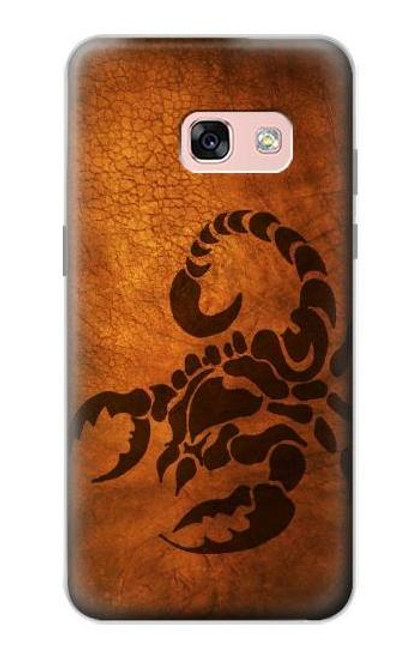 W0683 Scorpion Tattoo Hard Case and Leather Flip Case For Samsung Galaxy A3 (2017)