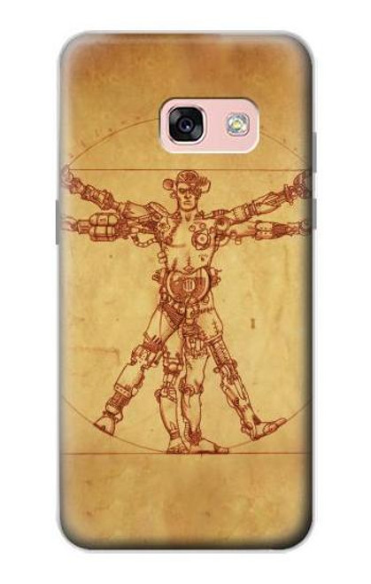 W1682 Steampunk Frankenstein Hard Case and Leather Flip Case For Samsung Galaxy A3 (2017)