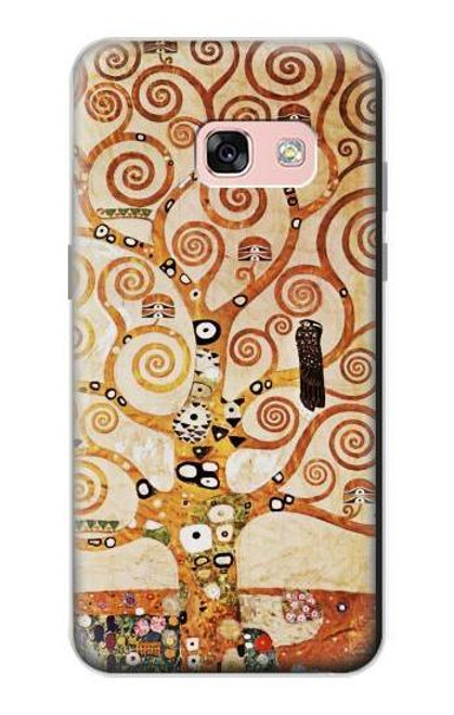 W2723 The Tree of Life Gustav Klimt Hard Case and Leather Flip Case For Samsung Galaxy A3 (2017)