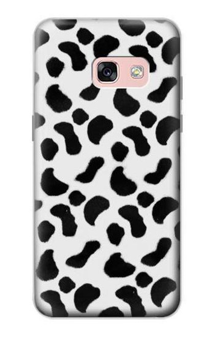 W2728 Dalmatians Texture Hard Case and Leather Flip Case For Samsung Galaxy A3 (2017)