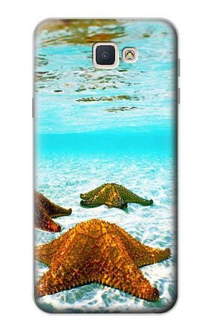 W1679 Starfish Sea Beach Hard Case and Leather Flip Case For Samsung Galaxy J7 Prime