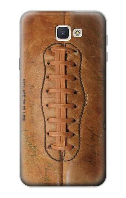 W2554 Vintage Old Ball Hard Case and Leather Flip Case For Samsung Galaxy J7 Prime