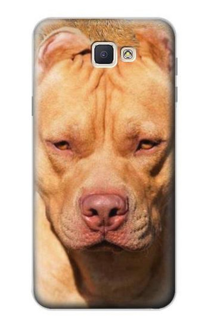 W2903 American Pitbull Dog Hard Case and Leather Flip Case For Samsung Galaxy J7 Prime