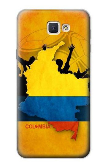 W2996 Colombia Football Soccer Copa 2016 Hard Case and Leather Flip Case For Samsung Galaxy J7 Prime