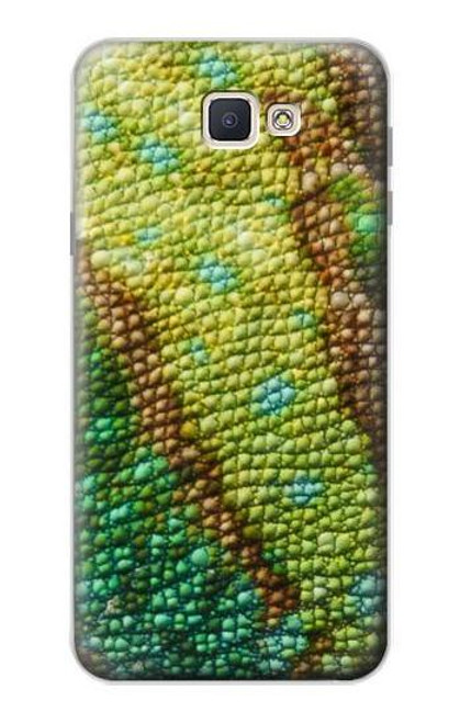 W3057 Lizard Skin Graphic Printed Hard Case and Leather Flip Case For Samsung Galaxy J7 Prime