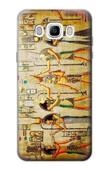 W0272 Egypt Wall Art Hard Case and Leather Flip Case For Samsung Galaxy J7 (2016)