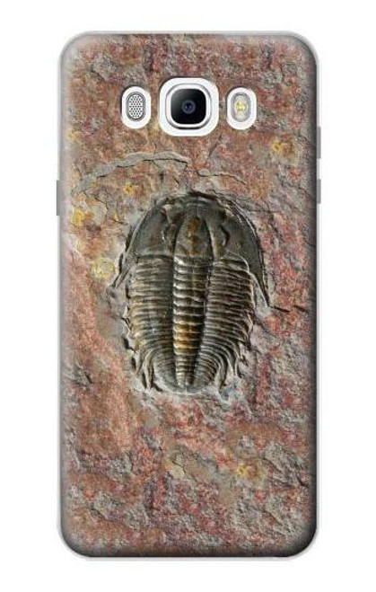 W1454 Trilobite Fossil Hard Case and Leather Flip Case For Samsung Galaxy J7 (2016)