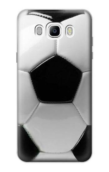 W2964 Football Soccer Ball Hard Case and Leather Flip Case For Samsung Galaxy J7 (2016)