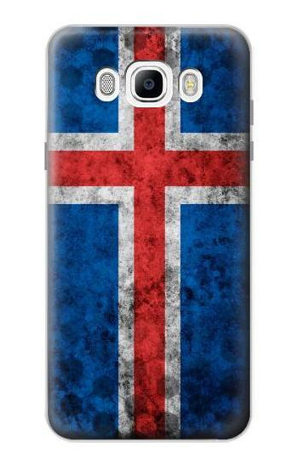 W3000 Iceland Football Soccer Euro 2016 Hard Case and Leather Flip Case For Samsung Galaxy J7 (2016)