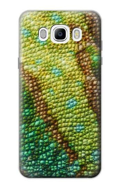 W3057 Lizard Skin Graphic Printed Hard Case and Leather Flip Case For Samsung Galaxy J7 (2016)