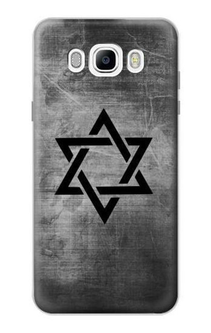 W3107 Judaism Star of David Symbol Hard Case and Leather Flip Case For Samsung Galaxy J7 (2016)