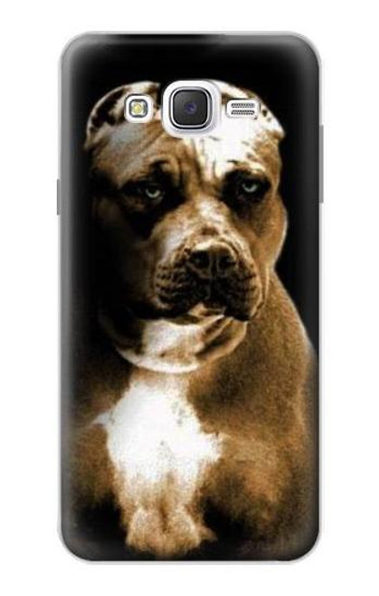 W0520 PitBull Hard Case and Leather Flip Case For Samsung Galaxy J7