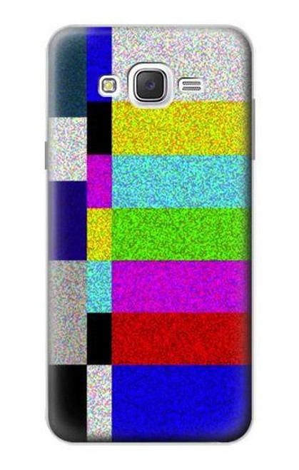 W2871 Noise Signal TV Hard Case and Leather Flip Case For Samsung Galaxy J7