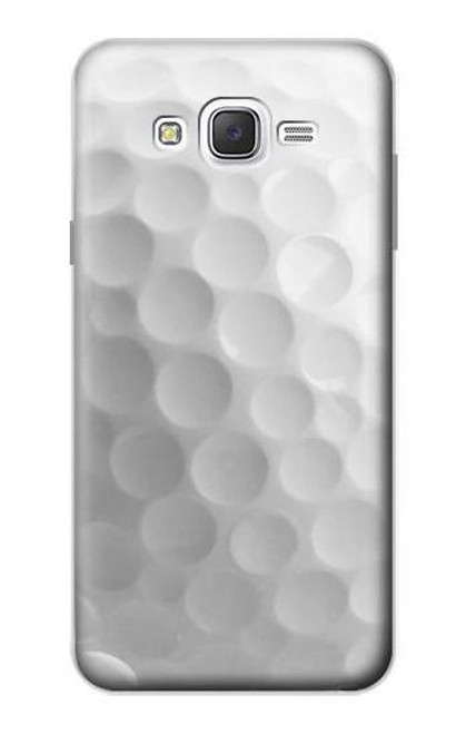 W2960 White Golf Ball Hard Case and Leather Flip Case For Samsung Galaxy J7