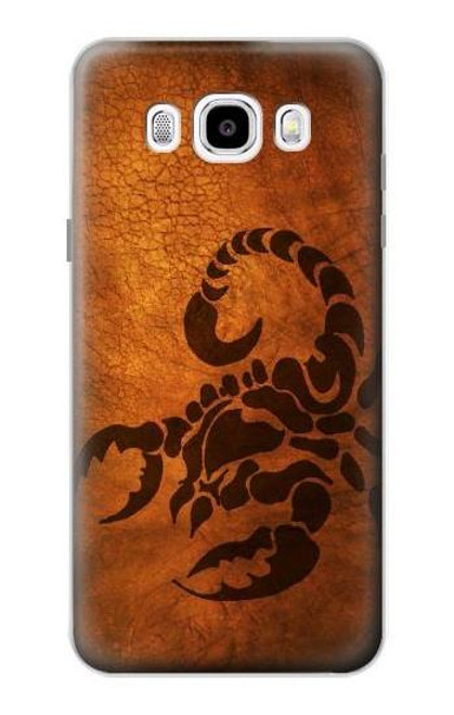 W0683 Scorpion Tattoo Hard Case and Leather Flip Case For Samsung Galaxy J5 (2016)