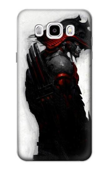 W2111 Dark Samurai Hard Case and Leather Flip Case For Samsung Galaxy J5 (2016)