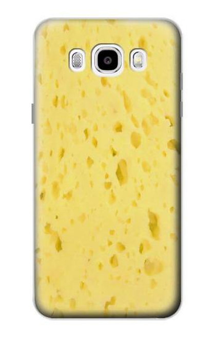 W2913 Cheese Texture Hard Case and Leather Flip Case For Samsung Galaxy J5 (2016)