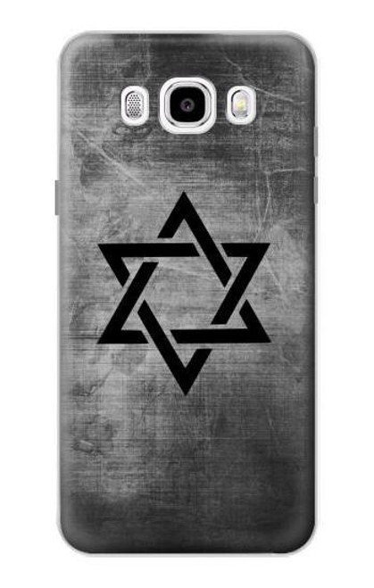 W3107 Judaism Star of David Symbol Hard Case and Leather Flip Case For Samsung Galaxy J5 (2016)