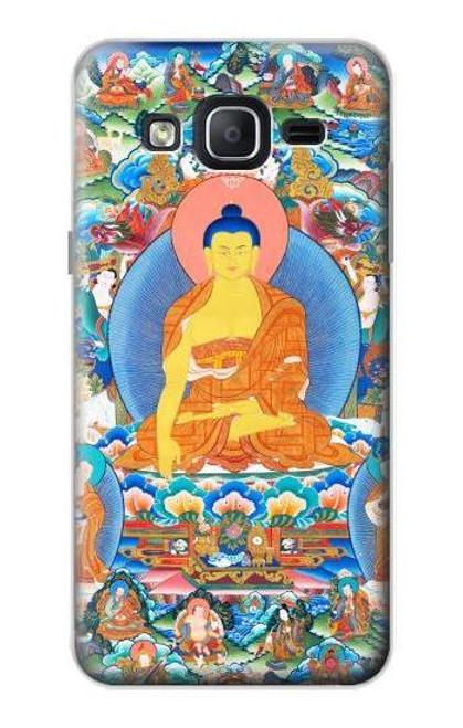 W1256 Buddha Paint Hard Case and Leather Flip Case For Samsung Galaxy On5