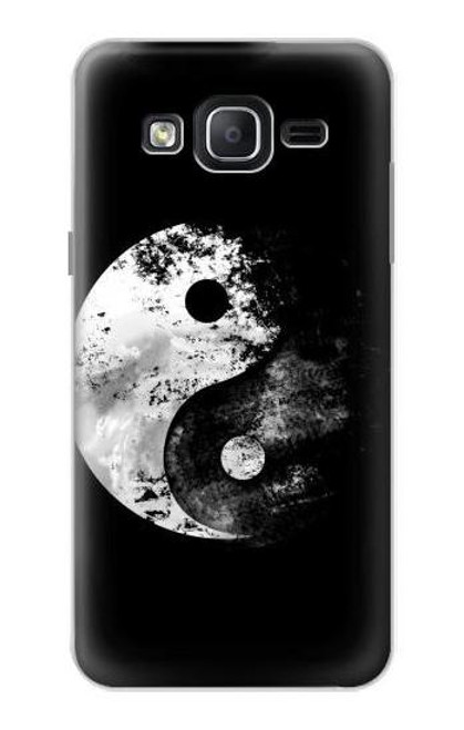 W1372 Moon Yin-Yang Hard Case and Leather Flip Case For Samsung Galaxy On5