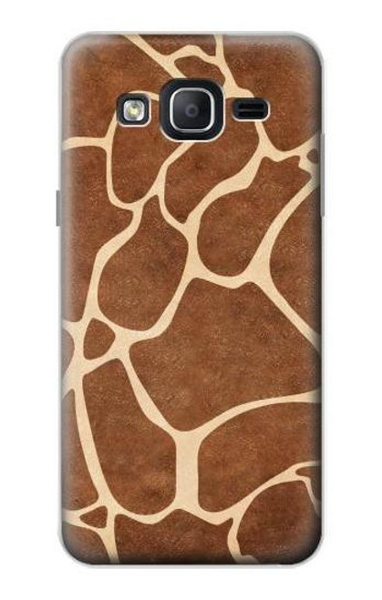 W2326 Giraffe Skin Hard Case and Leather Flip Case For Samsung Galaxy On5