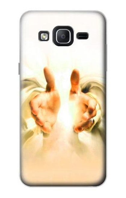 W2546 Hand of God Heaven Hard Case and Leather Flip Case For Samsung Galaxy On5