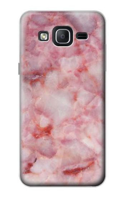 W2843 Pink Marble Texture Hard Case and Leather Flip Case For Samsung Galaxy On5