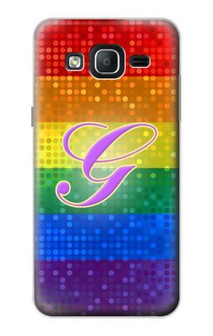W2899 Rainbow LGBT Gay Pride Flag Hard Case and Leather Flip Case For Samsung Galaxy On5