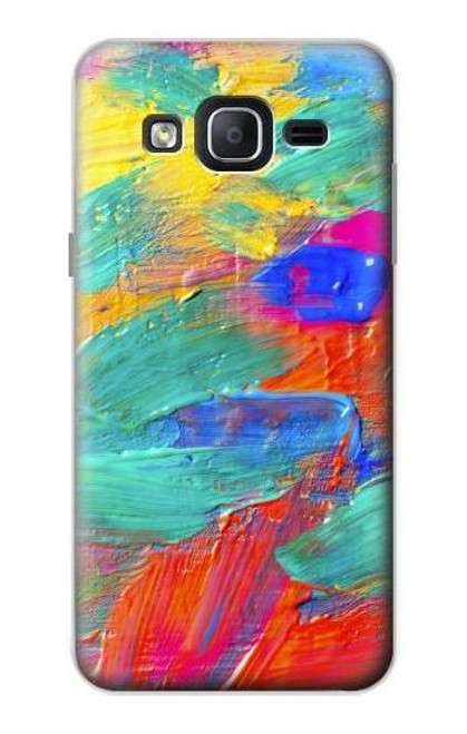 W2942 Brush Stroke Painting Hard Case and Leather Flip Case For Samsung Galaxy On5