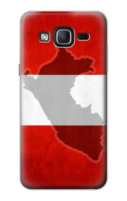 W3018 Peru Flag Hard Case and Leather Flip Case For Samsung Galaxy On5