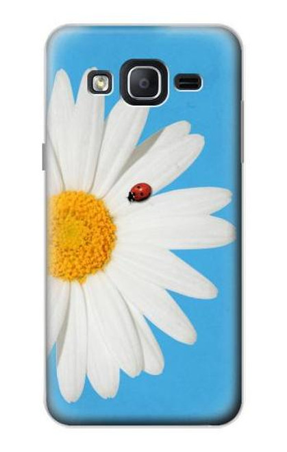 W3043 Vintage Daisy Lady Bug Hard Case and Leather Flip Case For Samsung Galaxy On5