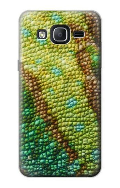 W3057 Lizard Skin Graphic Printed Hard Case and Leather Flip Case For Samsung Galaxy On5