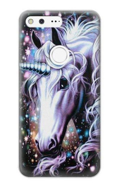 W0749 Unicorn Horse Hard Case and Leather Flip Case For Google Pixel XL