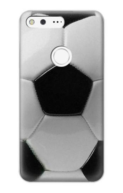 W2964 Football Soccer Ball Hard Case and Leather Flip Case For Google Pixel XL